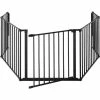 Tectake Safety Gate With 5 Elements Fireplace Baby Gate -Baby Jogger butik tectake Safety Gate with 5 Elements Fireplace Baby Gate